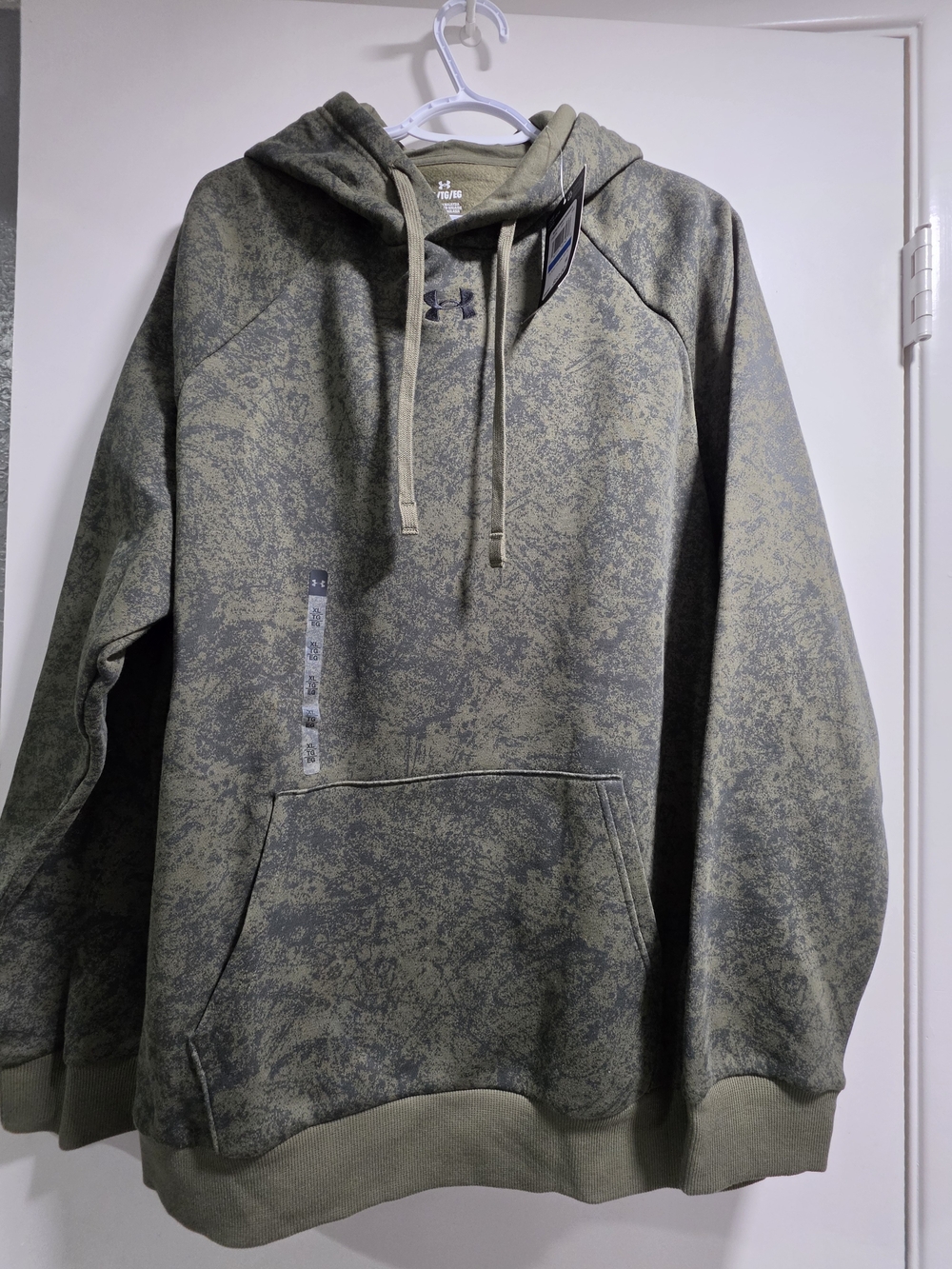 Under Armour Men's Hooded Pullover - Olive Camo
